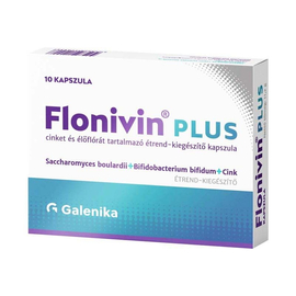 Flonivin Forte kapszula élőflórával és inulinnal 10x