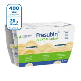 Fresubin DBcréme   Speciális – gyógyászati célra szánt – vanília 4X125g
