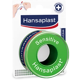 Hansaplast Sensitive Textil Ragtapasz 5m X 2,5cm