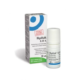 Hyabak 0,15% szemcsepp 10ml