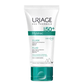Uriage Hyséac Fluid SPF50 mattító fényvédő zsíros bőrre 50ml