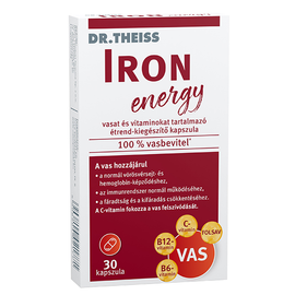 Dr. Theiss Iron energy étrendkiegészítő kapszula 30X