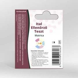Whitelab Ital Ellenőrző matrica 3X