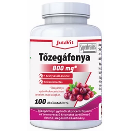 JutaVit Tőzegáfonya aranyvessző kivonattal filmtabletta 100X