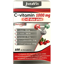 JutaVit C+D Duo Plus Retard filmtabletta – 100X