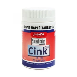 JutaVit Cink 15 mg tabletta 60x