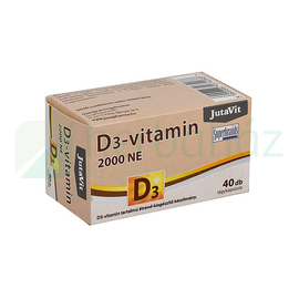 JutaVit D-vitamin 2000NE lágy kapszula 40x