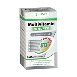 JutaVit Multivitamin Immuner 50+ felnőtteknek100x