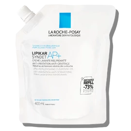 La Roche-Posay Lipikar Syndet AP+ lipidpótló krém-tusfürdő utántöltő 400 ml