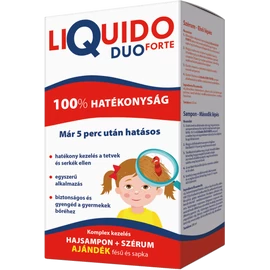 Liquido DuoForte tetűírtó sampon + szérum 200 + 125 ml