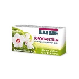  Luuf torokpasztilla izlandi zuzmóval 20X