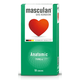 Masculan 4 Anatomic óvszer 10x