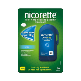 Nicorette® Mint 4 mg mentolos szopogató tabletta 80X