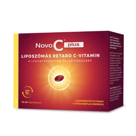 Novo C Plus liposzómás C-vitamin lágy kapszula 60x