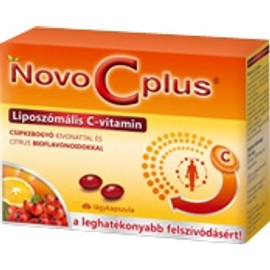 Novo C Plus liposzómás C-vitamin lágy kapszula 60x