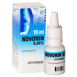 Novorin 0,05% oldatos orrcsepp gyerekeknek 10ml
