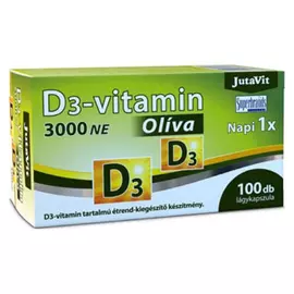 Jutavit D3-vitamin oliva 3000NE 100X