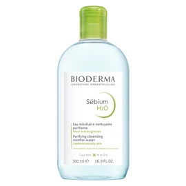 Bioderma Sébium H2O arclemosó zsíros bőrre 500ml