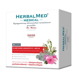 Herbalmed Medical gyógynövény pasztilla 40X