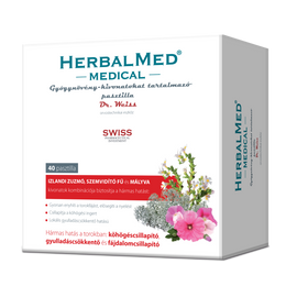 Herbalmed Medical gyógynövény pasztilla 40X