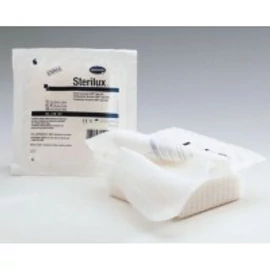 Mull-lap steril vágott Rico  10X10cm 8rétegű Sterilux
