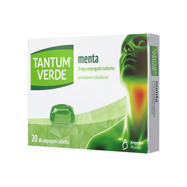 Tantum Verde® menta 3 mg szopogató tabletta, 20X
