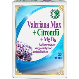 Dr. Chen Valeriana Max+Citromfű+Mg B6 tabletta 30X