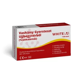 Whitelab Vashiány Gyorsteszt Ujjbegyvérből 1X