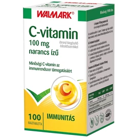 Walmark C-vitamin 100mg narancs ízű rágótabletta 100x