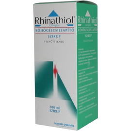 Rhinathiol köhögéscsillapító szirup 1,33mg/ml  felnőtteknek 200ml