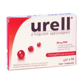 Urell tőzegáfonya kapszula 15x