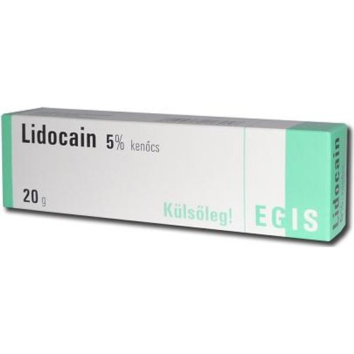 LIDOCAIN EGIS 50 mg/g kenőcs
