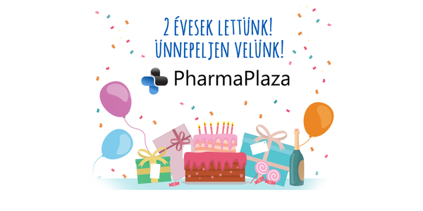 2 éves lett a PharmaPlaza webpatika – Ünnepeljen velünk!