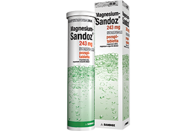 Magnesium-Sandoz 243mg pezsgőtabletta 20x