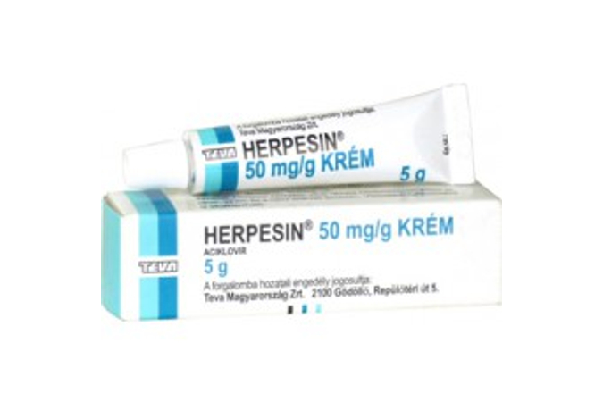 Herpesin 50 mg/g krém 5 g