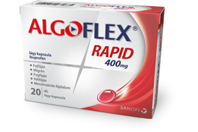 Algoflex rapid 400mg lágy kapszula - Pharmaplaza