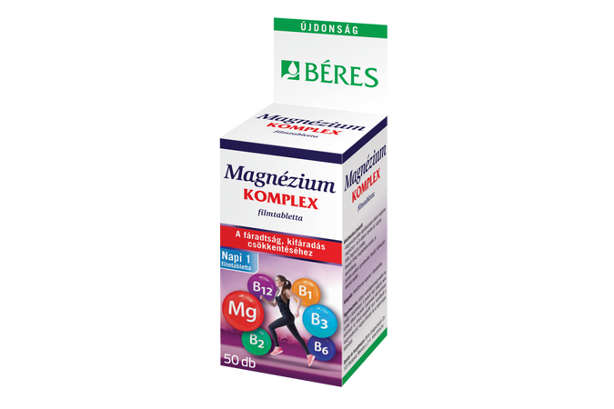 Béres Magnézium Komplex B-vitaminokkal filmtabletta 50x