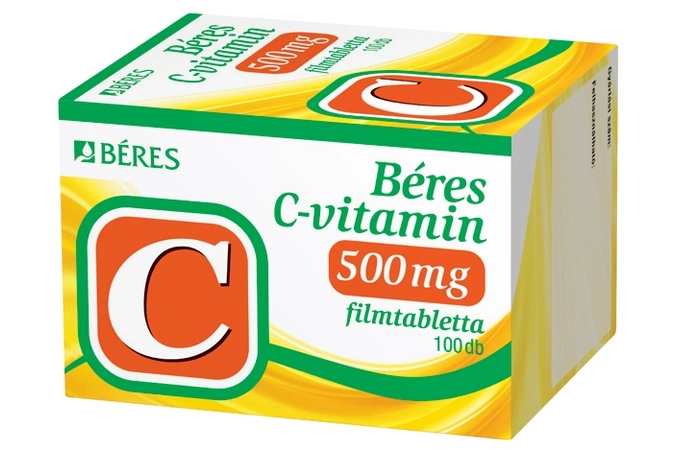 Béres C-vitamin 500 mg filmtabletta 100X