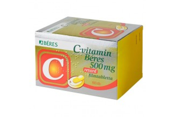 Béres C-vitamin 500mg retard 90x