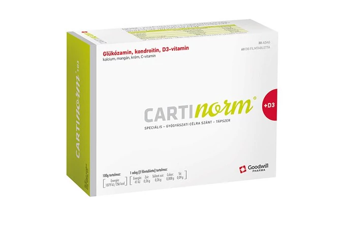 Cartinorm + D3 filmtabletta 60X