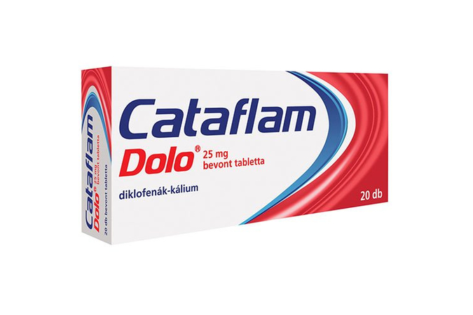 Cataflam Dolo 25 mg bevont tabletta, 20X