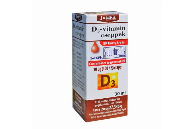 Jutavit D3-vitamin csepp gyerekeknek 30ml