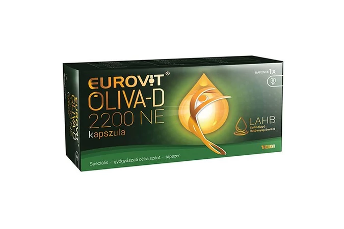 Eurovit Oliva-D 2200 NE kapszula 30x