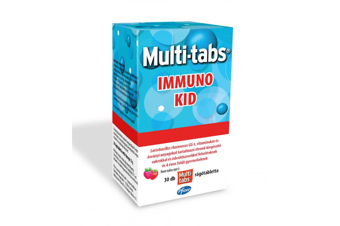 Multi-Tabs Immuno Kid rágótabletta 30x