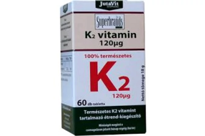 Jutavit K2 120μg vitamin tabletta 60x