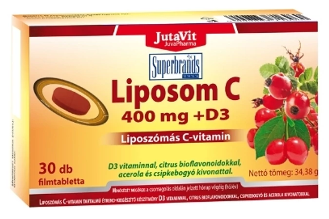 Jutavit Liposom C 400mg filmtabletta 30x