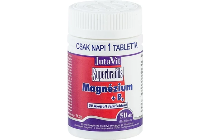 Jutavit Magnézium + B6+D3 filmtabletta 50x