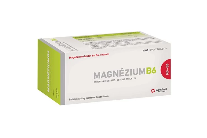 Goodwill Magnézium B6 bevont tabletta 60x