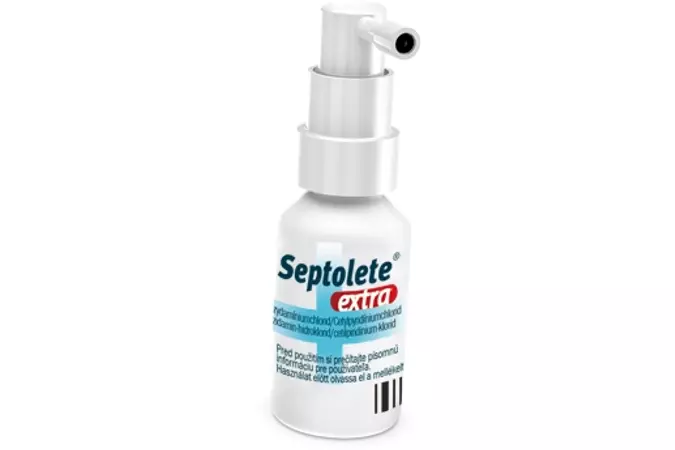 Septolete extra szájnyálkahártyán alkalmazott oldatos spray 30ml