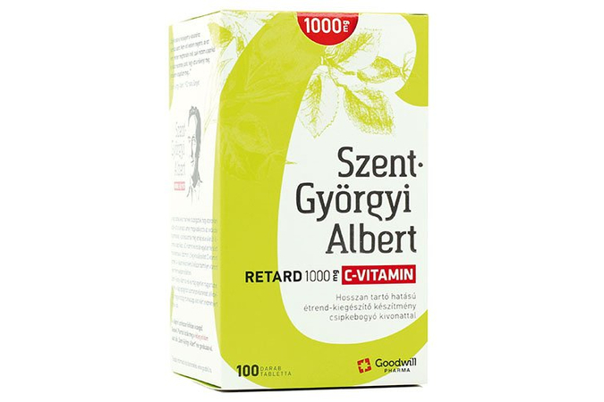 Szent-Györgyi Albert C-vitamin 1000mg retard tabletta 100x